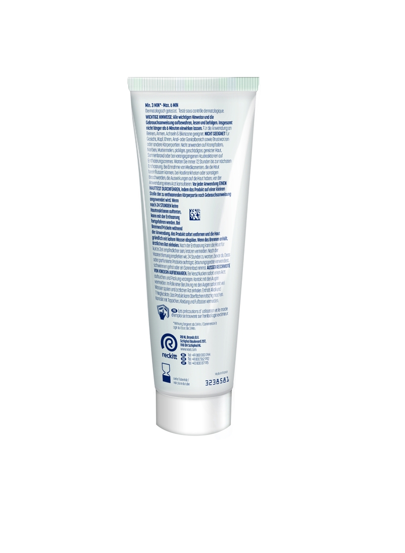 Veet PURE Haarentfernungscreme Körper & Beine, trockene Haut, 100ml 2