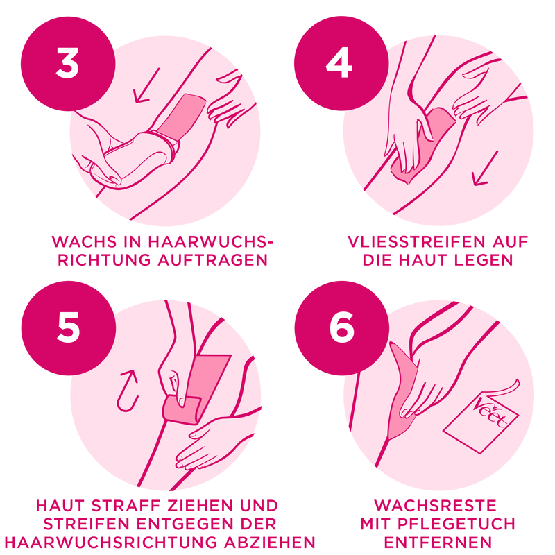 Veet Easy Wax Roll On Nachfüllpatrone Beine & Arme, 50ml 6