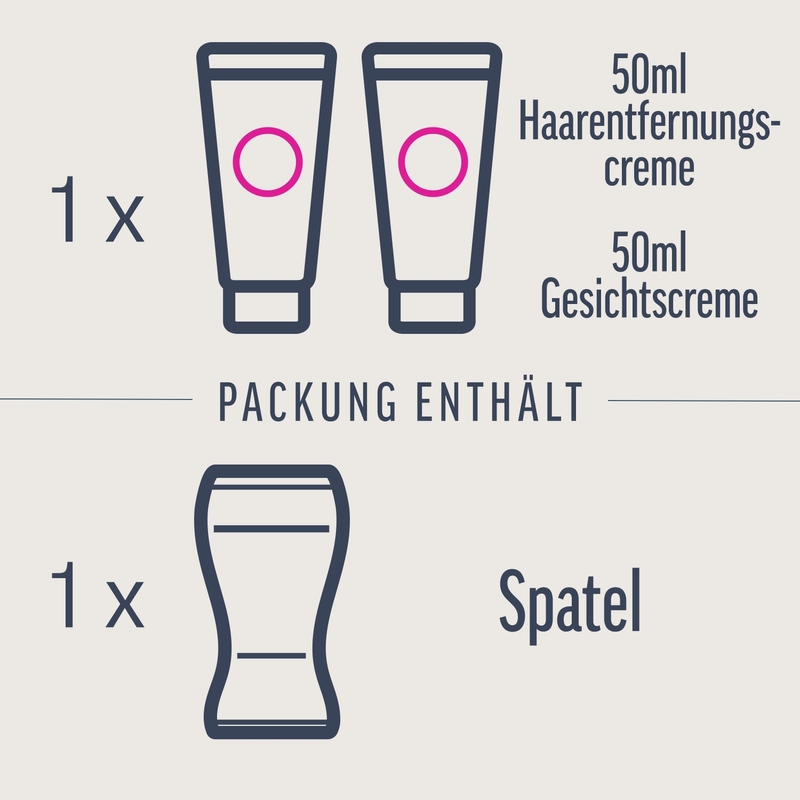 Veet PURE Haarentfernungs-Set Gesicht, normale Haut, 100ml 9