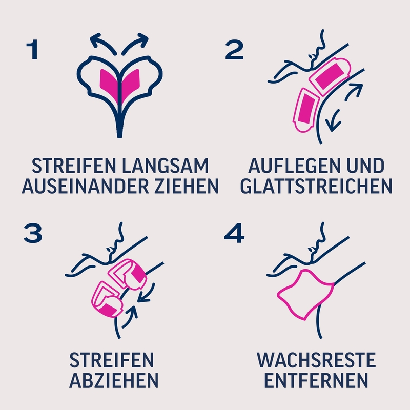 Veet PURE Kaltwachstreifen Bikini & Achseln, sensible Haut, 16 Stück 11
