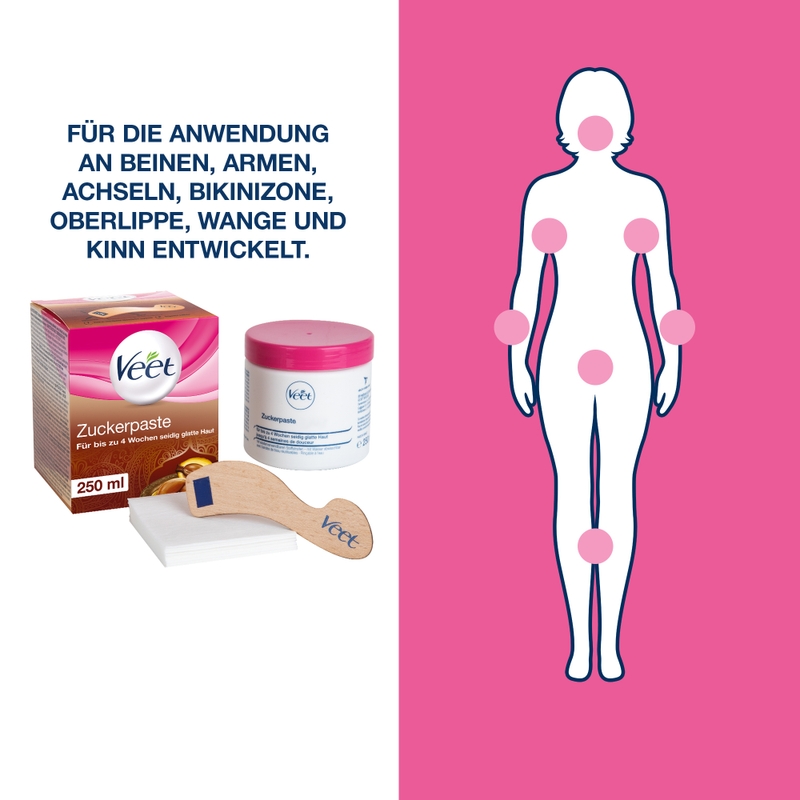 Veet PURE Zuckerpaste Argan Oil, 250ml 4