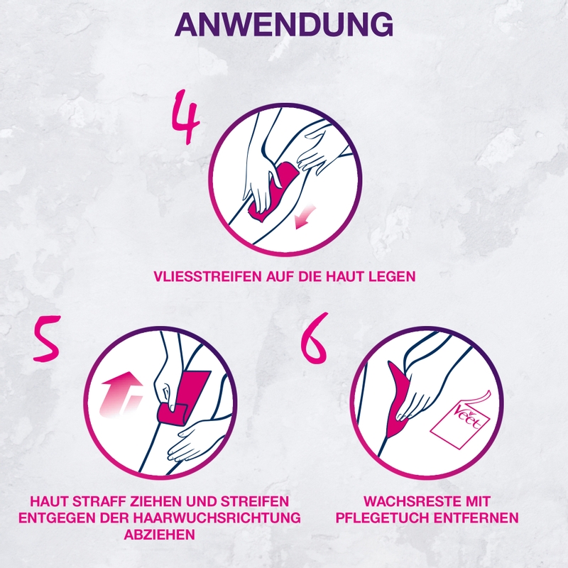 Veet Easy Wax Roll On Nachfüllpatrone Beine & Arme, 50ml 4